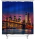 thumbnail image 2 of Advancent Cortina de ducha panorámica estilo Nueva York, duradera y elegante, fácil de limpiar, impermeable Juegos de accesorios de baño cortina de baño 90-180, 2 of 6
