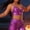 Purple, variant on Women's Holographic Metallic Cami Tops, V Neck Spaghetti Strap Crop Blouses, Shiny Iridescent Party Tops for Club Night, Music Festival & Rave Outfits Gold,S