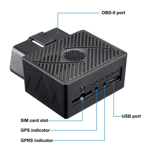 interferentie verlichten solide Mini Plug Play OBD GPS Tracker Car GSM OBDII Vehicle Tracking Device OBD2  16 PIN Interface with Software & APP - Walmart.com