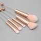 thumbnail image 1 of 5 piezas de brochas de sombra de ojos con cuentas, de herramientas brochas de maquillaje, juego de brochas de maquillaje DIY exquisitas y cómodas, 1 of 10