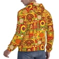 thumbnail image 6 of Fotbe Men's Hoodie with Thanksgiving Day Pattern - Kangaroo Pocket Pullover Hooded Sweatshirt, Perfect for Daily Wear, Travel, and Home-X-Large, 6 of 7