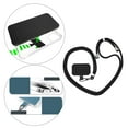 thumbnail image 3 of Detachable Adjustable Length Mobile Phone Lanyard Neck Strap Handheld Rope Dark Grey, 3 of 8