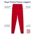 thumbnail image 2 of Coney Island Boy’ Sweatpants – 4 Pack Active Fleece Jogger Pants (Size: 5-16), 2 of 7