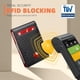 thumbnail image 4 of Billetera RUNBOX, delgada, de piel, para billetes, con bloqueo RFID, para hombre, 4 of 7