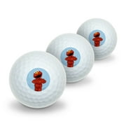 Sesame Street Vintage Elmo Novelty Golf Balls 3 Pack