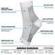 thumbnail image 3 of S M Calcetines deportivos de compresión para el arco del tobillo y neuropatía, 3 of 5