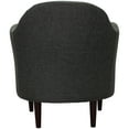 thumbnail image 5 of Fox Hill Trading Julian Mid-Century Accent Chair, Gray, 5 of 6