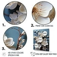 thumbnail image 3 of Designart "Flourishing Tranquil White Dogwood II" Dogwood Wall Decor, 3 of 7