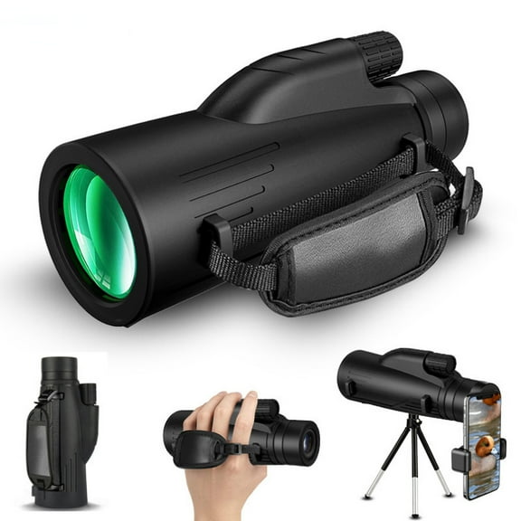 12X50 Telescope Portable Monocular HD ZOOM Handheld Powerful Long Range Hunting Sports Outdoor ExploringCamping Travel