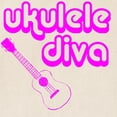 thumbnail image 2 of CafePress - Ukulele Diva Tote Bag - Unisex Canvas Tote Bag, Beige, 1-Piece, 2 of 6