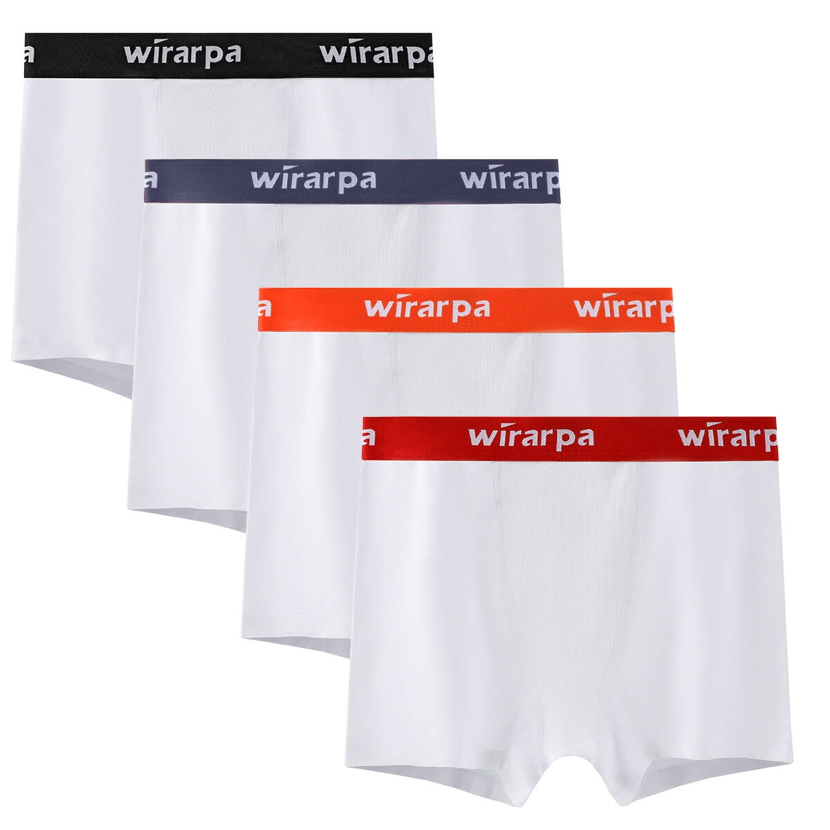 wirarpa Women's Cotton Boy Shorts Underwear Anti Chafing Soft Biker Short  Plus Boy Shorts Panties 4 Pack(00-multicolor41-4 Pack) - wirarpa