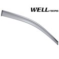 thumbnail image 6 of Wellvisors Side Window Visors Deflectors Rain Guards With Chrome Trim for 2011-2021 Jeep Grand Cherokee / 2022 Grand Cherokee WK 3-847JE004, 6 of 13