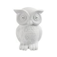 thumbnail image 4 of Simple Designs Porcelain Wise Owl Shaped Animal Light Table Lamp, 4 of 6