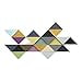 thumbnail image 3 of Renwil Tremulous Triangle Wall Decor, 3 of 3