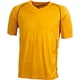 thumbnail image 1 of James and Nicholson - Camiseta deportiva de equipación para caballero señora unisex (Naranja/Negro), 1 of 2