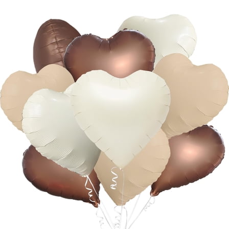 Heart-Balloons Valentine-Balloon 12PCS 18" Love Foil KKS1 Balloons Birthday Party Anniversary Wedding Engagement Decorations Baby Shower Bridal Supply