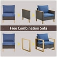 thumbnail image 5 of POCASSY Patio Accent Armless Chair with Cushions, 5 of 6