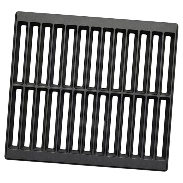 Terraxo Grille en Fonte Grille de Cuisson en Fonte Robuste Grille de Fond de Four Grille de Gril Grille de Four Couche de Protection Résistante à la Rouille Convient pour l'Extérieur Ga TG