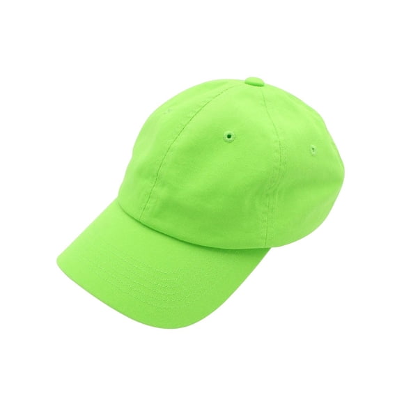 Diversity & Inclusion D&I Chapeau de Papa Uni 100 % Coton Chapeau Non Structuré Unisexe Sangle Réglable - Lime