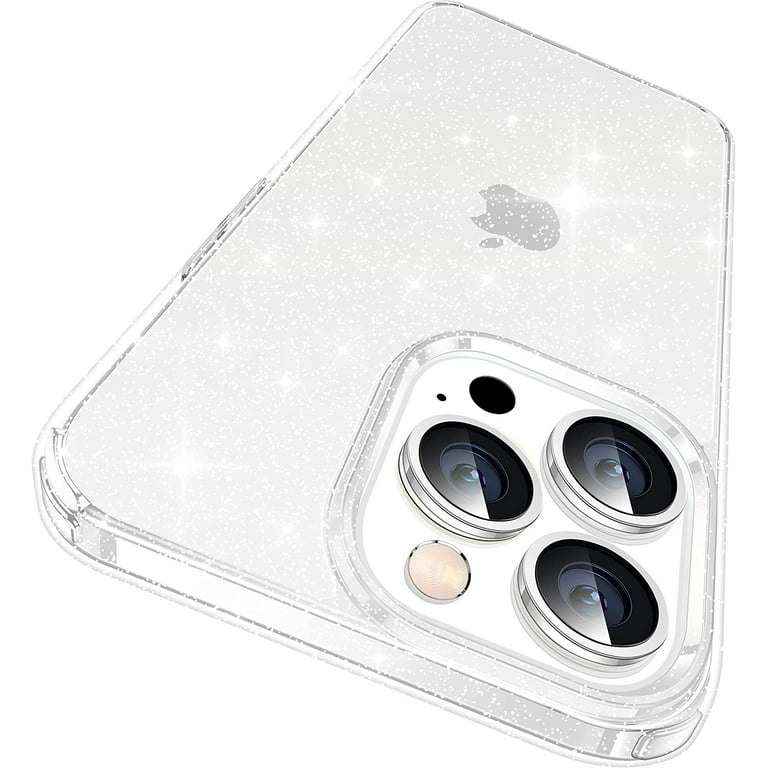 ULAK Glitter Case for iPhone 13, Cute Slim Shockproof Bumper Phone Case for  Apple iPhone 13 2021 for Women Girls, Blue Purple 