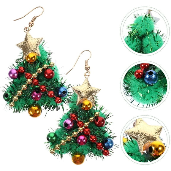 LOLIPPYY Novelty Earrings Pendant Earring Green Plastic 1 Pair