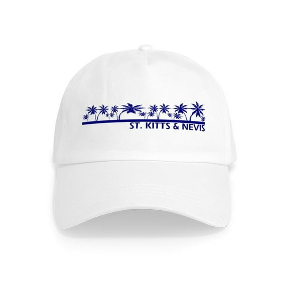 CafePress - St. Kitts & Nevis Cap - Adjustable 100% Brushed Unisex Casual Cotton Baseball Cap, Beige, 1