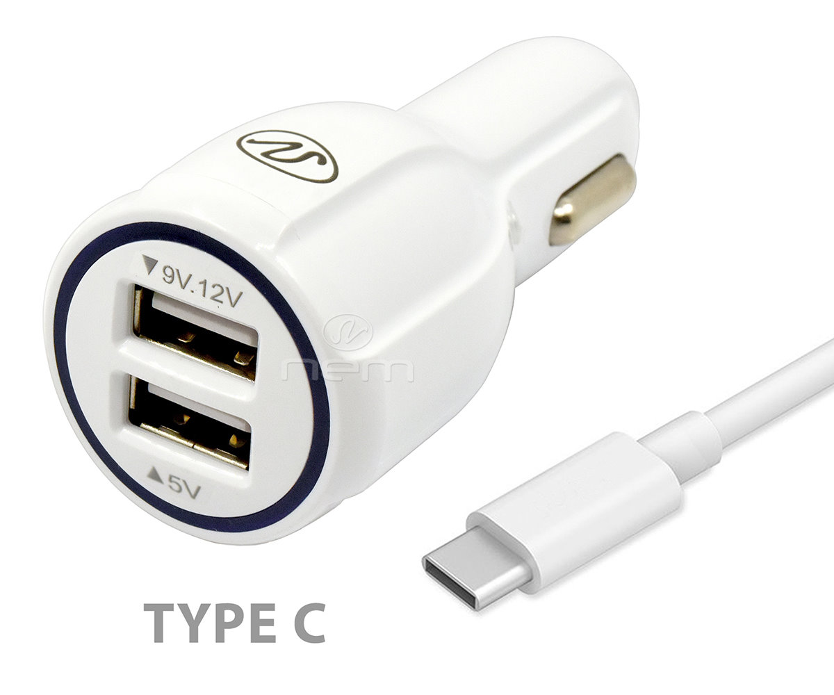 For Huawei Honor View 20 Accessory Kit Car Charger w/ USB-C Power Charging  Cable White Walmart Canada