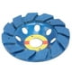 thumbnail image 3 of Muela de copa de pulido Disco de pulido de diamante de 4 pulgadas Rueda de amoladora angular para pulir Azul, 3 of 10