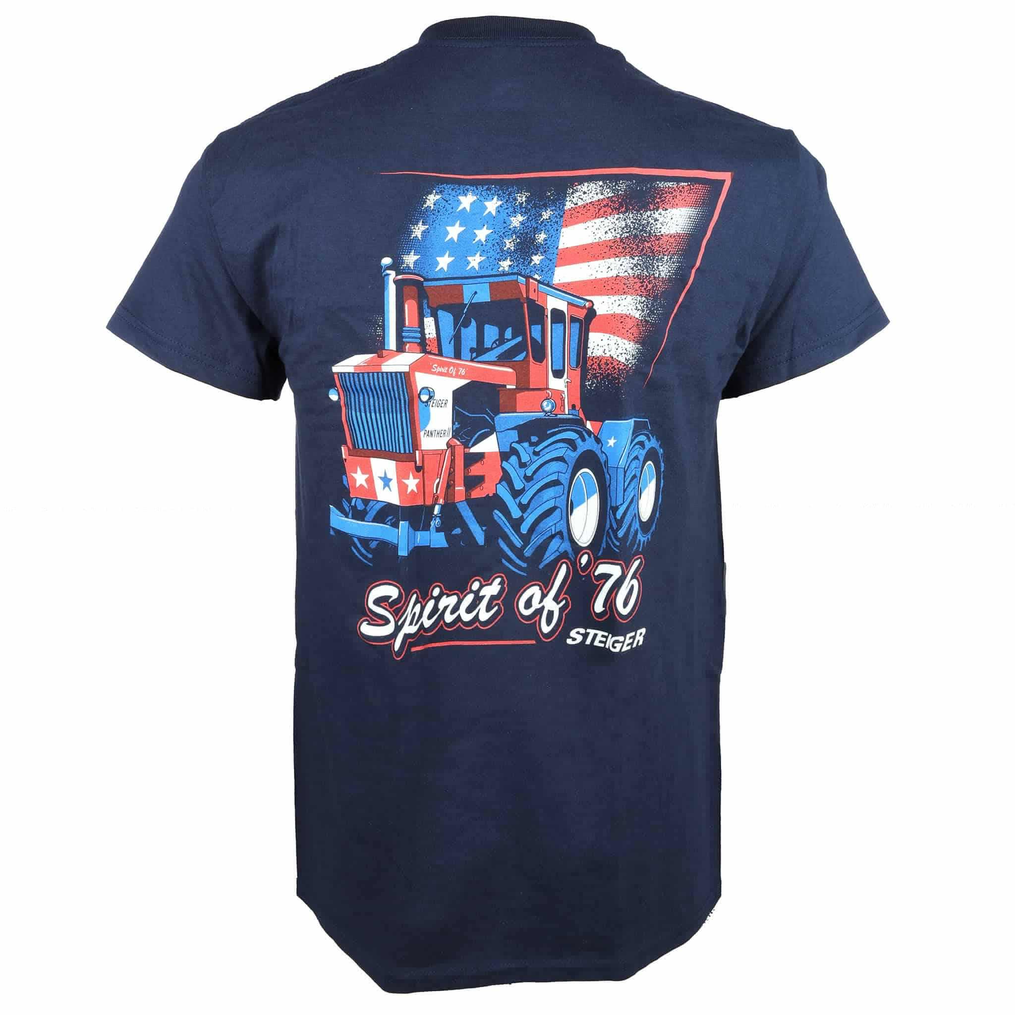 Adult Steiger Panther II Stars N Stripes Spirit of '76 Short Sleeve T-Shirt EXC-427