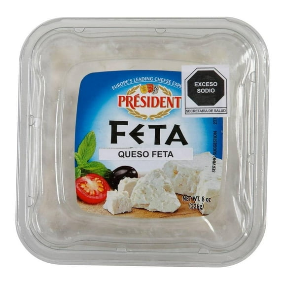 Queso feta Président en trozos 226 g