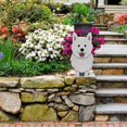 thumbnail image 4 of Dalmation Dog Pot de Jardin Extérieur Ornement de Patio pour Fleurs Y4S2, 4 of 9