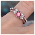 thumbnail image 4 of Awdenio Ladies' New Couple Zircon, Micro and 1PC Has Two Rings, Which Can Be Worn In Combination, 4 of 4