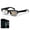 Black(AI), variant on GenXenon Bluetooth Smart Glasses with Polarized Sunglasses Lenses,Open-Ear Audio Wireless Sunglasses for Men Women,Hands-Free Calls & Music,UV400 Protection,Voice Assistant,8H Playtime
