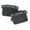 Gray, variant on Cowhide Leather Weightlifting Palm Protectors - Durable Hand Grips for Gym, Pull-Ups & Deadlifts - 1 Pair