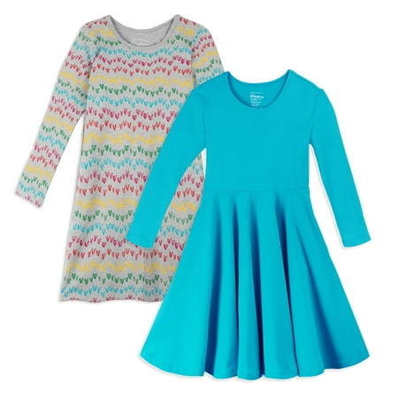 

Pre-owned Mightly Girls Rainbow Hearts Dress size: 2-5T