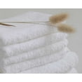 thumbnail image 2 of MadeTerra S White Premium Hand Towels: High Capacity Pack of 12, 100% Cotton, Soft & Absorbent Face Towels, Perfect for Spa, Gym, and Bathroom ( Size 16''x27'' ), 2 of 5