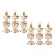thumbnail image 2 of Adornos colgantes de Navidad Yotijar 6 piezas dulces oro, 2 of 7