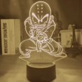 thumbnail image 1 of Luz Led 3D de dibujos animados de Vegeta, figura de Anime, luz nocturna de Dragon Ball Z King, lámpara de escritorio de decoración de Son Goku GK de la infancia, regalo QYM unisex, 1 of 2