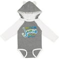 thumbnail image 3 of Inktastic Hooked on Jesus Christian Boys or Girls Long Sleeve Baby Bodysuit, 3 of 5