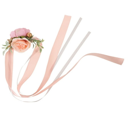 KONTONTY  Photo Prop Bride Wedding Accessory Wrist Corsages Accessories Bridesmaid Lavender
