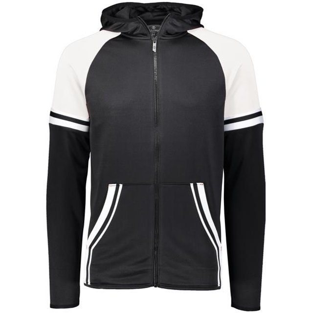 Adult Retro Grade Jacket, Black & White - Small