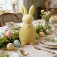 thumbnail image 4 of TanSiDing Easter Bunny Figurine Decorations, Festive Spring Home Decor, Desktop Ornament, Durable Foam Craft, Indoor Outdoor Holiday Decorations, 4 of 6