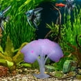 thumbnail image 4 of Fiudx Decoración de Medusas Fluorescentes, Paisaje Realista para Acuario, Plantas Acuáticas de Colores Vibrantes, Adorno para Pecera, Gel de Sílice de Larga Duración, Ambiente Relajante para Peces, T, 4 of 6