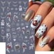 thumbnail image 2 of Pegatinas para uñas Quezadyl Christmas Crystal Ball 5D con forma de copo de nieve x4, 2 of 9