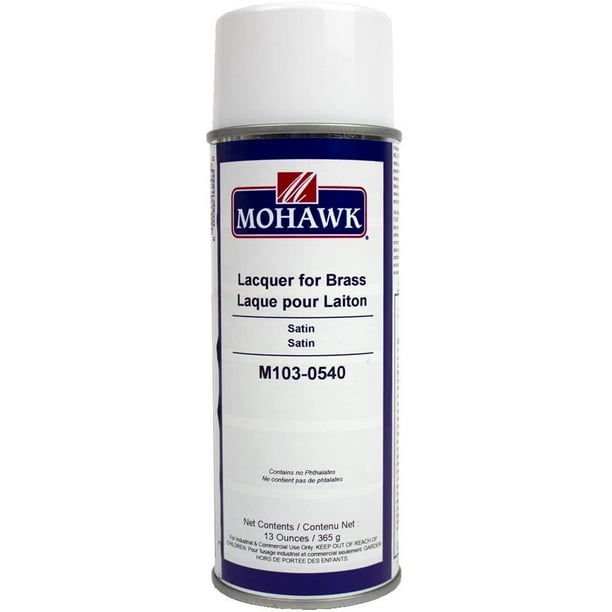 Mohawk Finishing Products M1030540 Mohawk Lacquer for Brass Satin