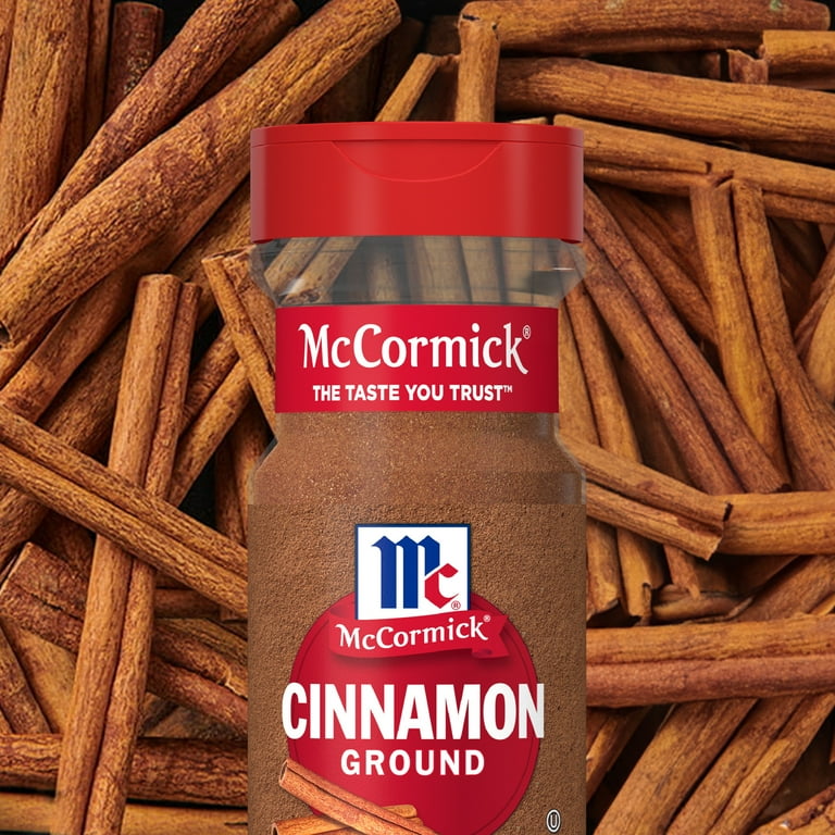 McCormick Ground Cinnamon 4.12 oz Bottle Kosher Ground Spice for