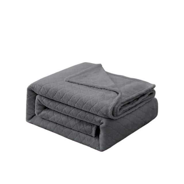 yulier Summer Cooler Quilt Blanket Bed Blanket Thermal Blanket Lightweight Bed Breathable Soft Comfortable Thick Plushes Machine Washable Blanket For All Season