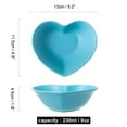thumbnail image 3 of Qeeadeea Heart Shaped Ramekins 8 Oz Oven Safe, Creme Brulee Ramekins, Souffle Cups, Souffle Dishes For Oven-blue-Set of 2, 3 of 7