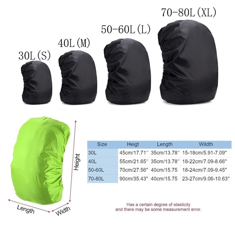 30 liter backpack rain cover Ultra-Sil Pack - S | Lime Features Made of 30D Ultra Backpack Accessories - Rain Cover