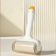 thumbnail image 3 of TAROFISH Reusable Lint Roller 7.9 Inch Sticky Hair Remover with Refillable Adhesive Sheets for Clothes Furniture Pet Hair Removal,1,White, 3 of 9